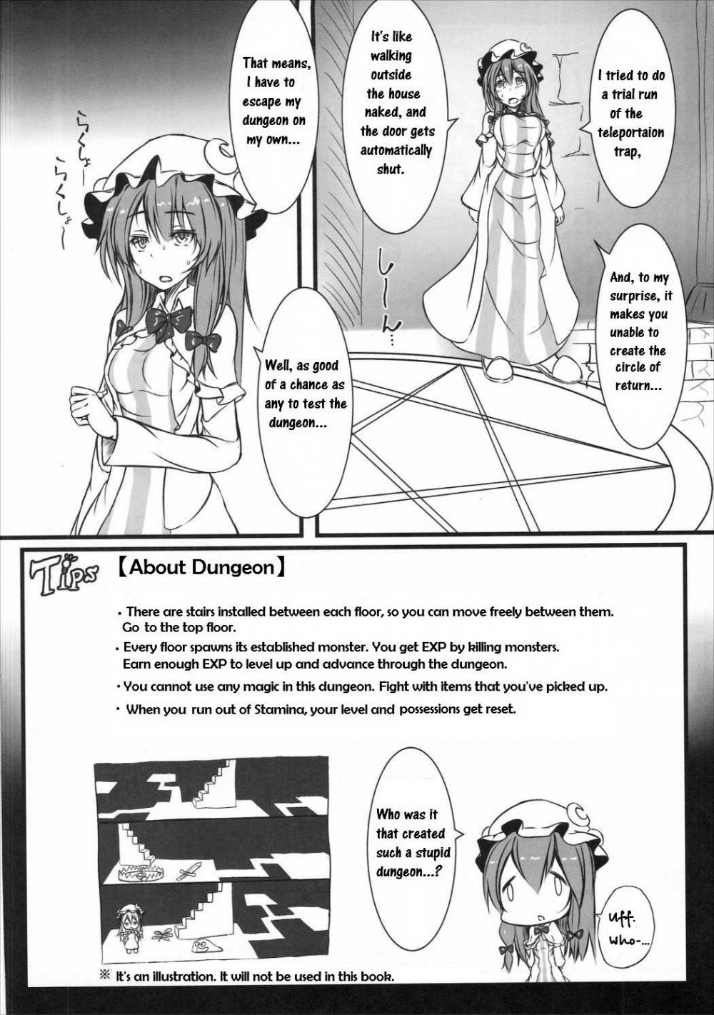 Hentai Manga Comic-Doujin Where Horrible Things Happen To Patchouli In This Dungeon-Read-3